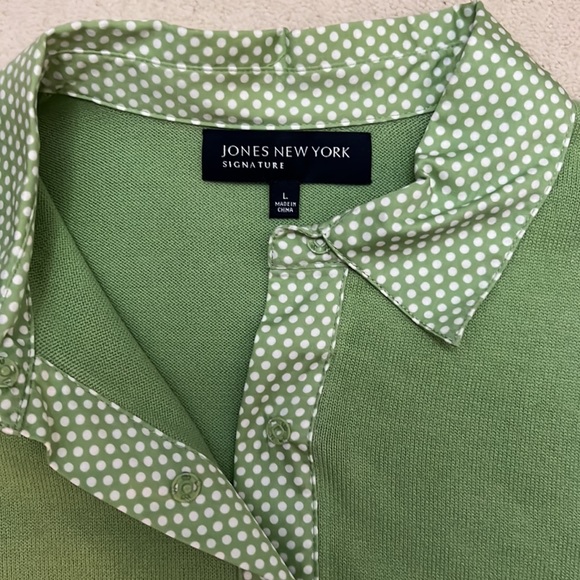 Jones New York Cardigan\Blouse - Picture 2 of 4